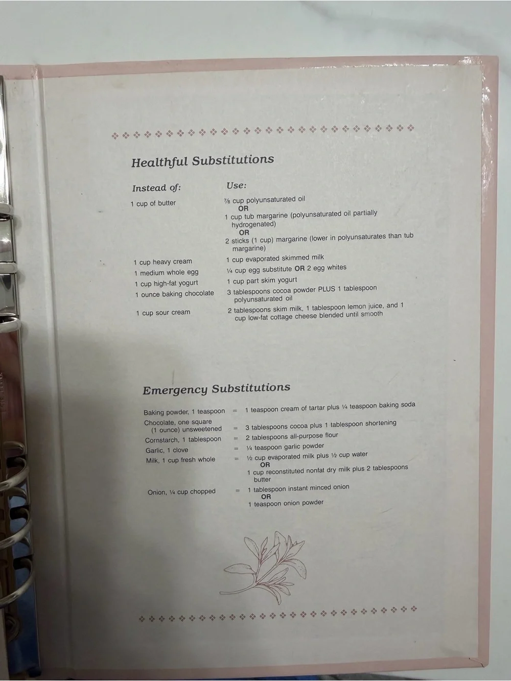 VINTAGE Recipe Book - UNUSED